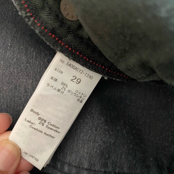 Size 29 dark grey relaxed slim fit Moussy Vintage ankle jeans, barely worn - Picture 4 of 8